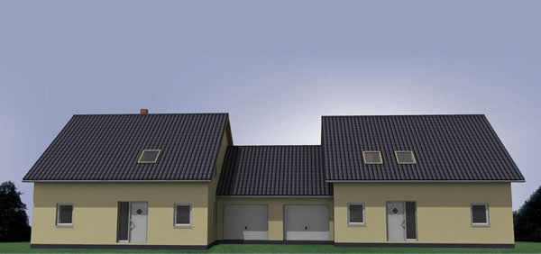 Doppelhaus Wewer von Bau & Baugrund NRW