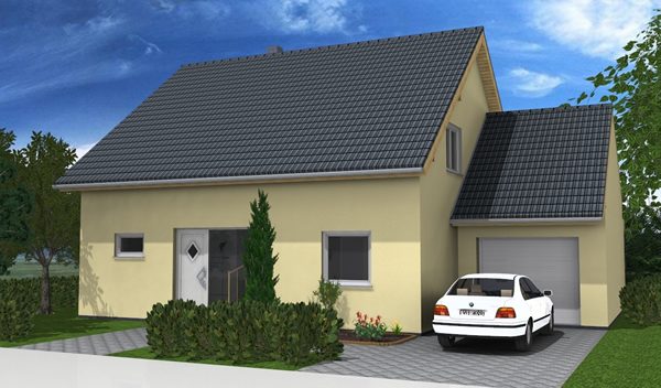 Einfamilienhaus 142 mit Garage von Bau & Baugrund NRW