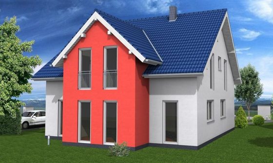 Einfamilienhaus mit Balkon